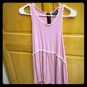 Pink tank